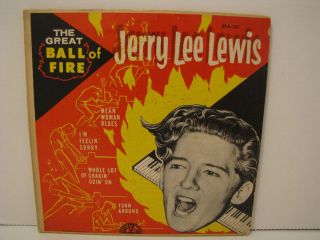 JERRY LEE LEWIS The Great Ball Of Fire CANADIAN PRESSING OF SUN LABEL
