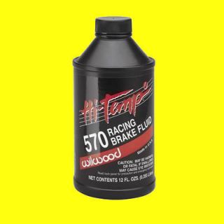  Temp 570 Degree Racing Brake Fluid Dot 3 Bottle 12 oz 290 0632