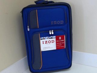IZOD Luggage Journey 2 0 24 inch 4 Wheeled Expandable Upright Suitcase