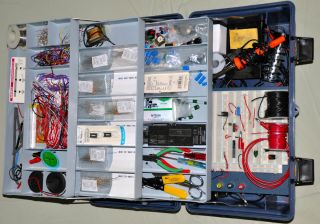 ITT Tech Electronic Parts Tool Box Kit