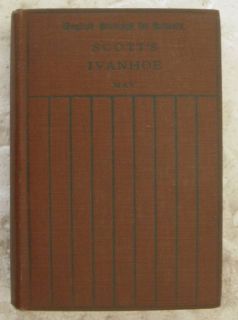 Ivanhoe 1911 Scott English Readings for Schools Edition