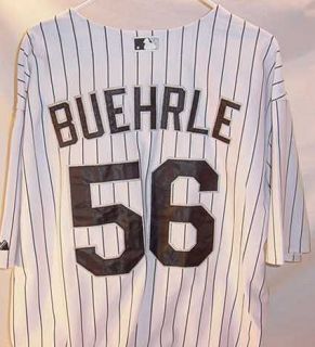 Mark Buehrle Chicago White Sox Pin Stripped Jersey