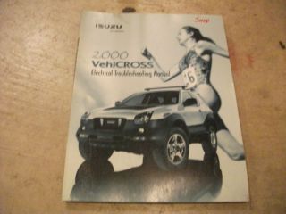 2000 Isuzu Vehicross Electrical Troubleshooting ETM Manual