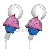 Birthday Cupcake Cake Ear Buddies Charm for Headphones
