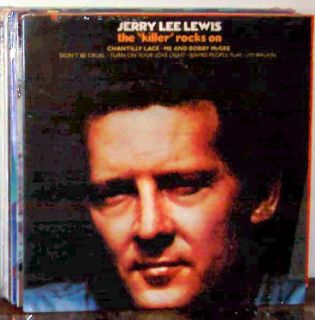 Jerry Lee Lewis The Killer Rocks on SEALED Vinyl