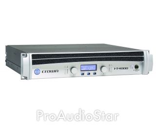 Crown iTech 4000 IT 4000 IT4000 Certified Pre Own Amplifier Amp