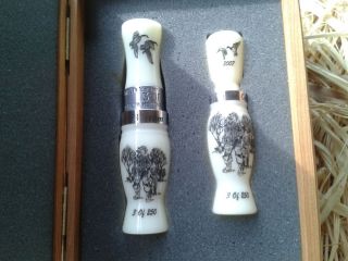 River Bottom Collectors Duck and GOOSE Call Set by R J McDonald