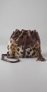 Olivia Harris by Joy Gryson Zip Pocket Leopard Pouchette