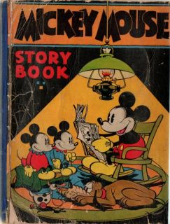 1931 Vintage Disney Mickey Mouse Story Book