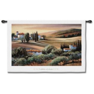 Light in Tuscany 53 Wide Wall Tapestry   #J8741  