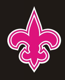 New Orleans Saints Cell iPod Pink Decal Sticker 1 1HH