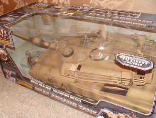 18 BBI Elite Force Blue Box M1A1 Abrams Tank Military Desert Vehicle