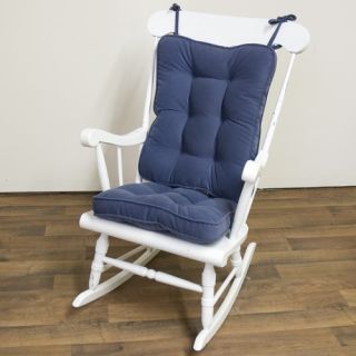 Greendale Home Fashions Standard Hyatt Fabric Rocking Chair Cushion in