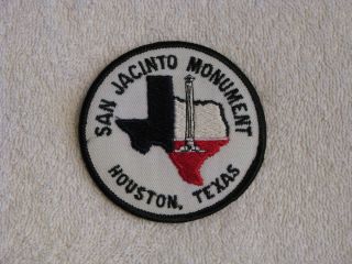 Battle of San Jacinto Monument Patch Houston Texas Independence New