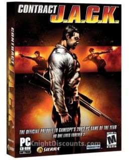 Contract J A C K Jack Sierra PC Shooter Game New Box X 020626720915