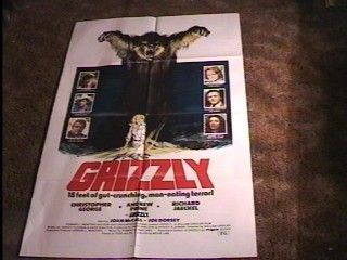 Grizzly Movie Poster Neal Adams Art Jaws 76