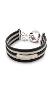 Marc by Marc Jacobs Multi Leather Toggle Bracelet