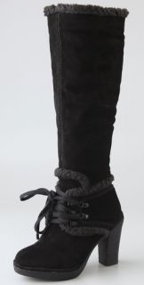 Juicy Couture Meline Suede Platform Boots