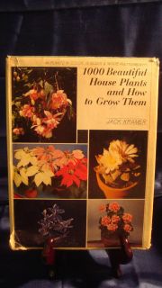  House Plants and How to Grow Them by Jack Kramer Book