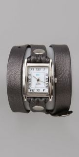 La Mer Collections Square Wrap Watch