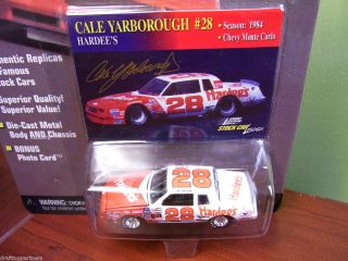 XRARE Cale Yarborough #28 HARDEES 1984 Chevy Monte Carlo LEGENDS
