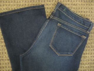 Brand Maternity Jeans Stretch Bootcut Dark Blue Jeans Size 30 Medium