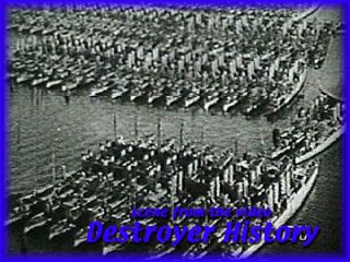 Destroyers Their Sailors WWI WWII Korean War Etc