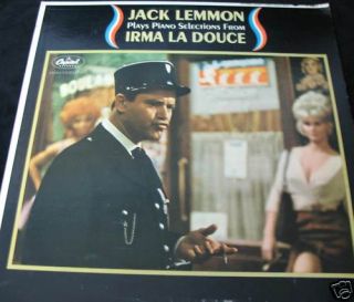 Capitol Records LP Cover Only Irma La Douce Jack Lemmon