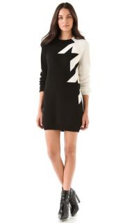 3.1 Phillip Lim Fading Houndstooth Dress