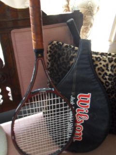 Wilson Pro Jack Kramer Staff 110 Tennis Racquet 4 5 L2 Cover