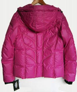 Emmegi Jacky Pink Womens Designer Ski Jacket US 12