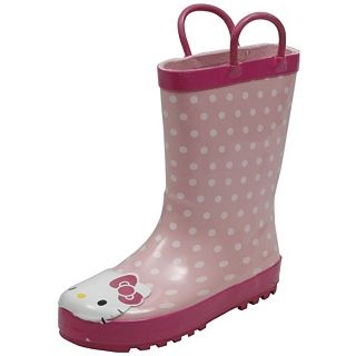 Western Chief Hello Kitty Polka Dot Cutie Rainboot (Toddler/Youth