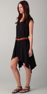 Wilt Uneven V Neck Dress