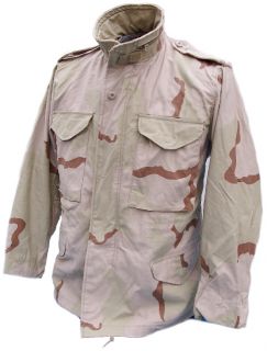 US Army Surplus Desert Camo Cold Weather Jackets