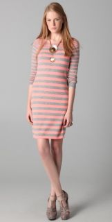 Rebecca Taylor Striped Knit Dress