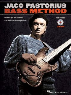 Jaco Pastorius Bass Method Lessons Tips Book and CD