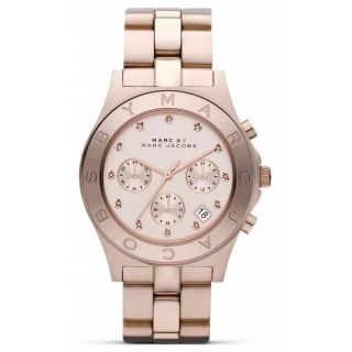  Marc by M Jacobs Chrono Rose Gold Womens Watch MBM3102