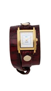 La Mer Collections Limited Edition Croco Wrap Watch