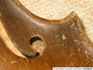 old violin, nicely flamed 1 part back Jacobus Stainer violon