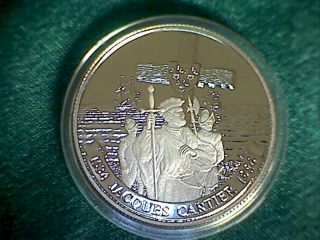 1984 Canada Proof Dollar Jacques Cartier at Gaspe 1534 1984