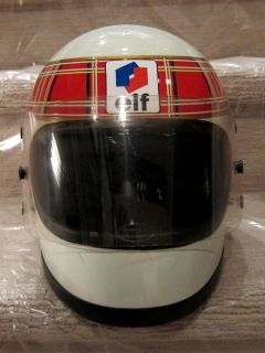 Jackie Stewart Indy 500 Driver F1 Champion Elf Bell Race Helmet