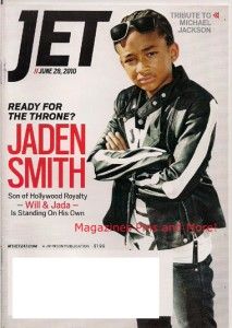 Jet Magazine Jaden Smith Tribute Michael Jackson Mint
