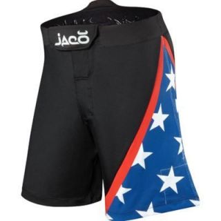Jaco USA Resurgence MMA Fight Shorts Black