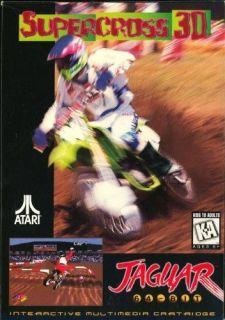 Atari Jaguar Supercross 3D Motocross Game New SEALED 074000700796