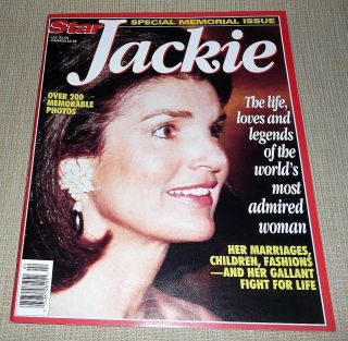 Jacqueline Kennedy Onassis Star Special Memorial Issue Jackie 1994