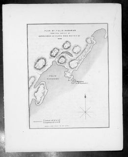 1830 Ross Antique Map Felix Harbour Territories Canada