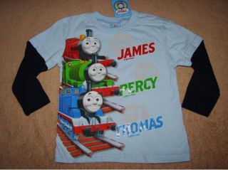 Thomas Tank Engine Thomas Percy James L s Layer Tee Shirt 3T