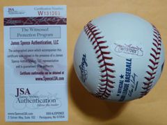 Rickey Henderson Autographed Signed Baseball Athletics w HOF 2009
