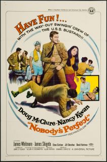 Nobodys Perfect 1968 Original U s One Sheet Movie Poster