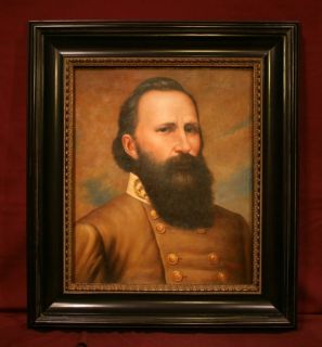 Confederate General James Longstreet Oil Painting
